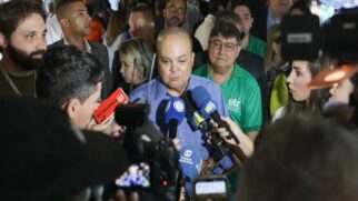 O governador do Distrito Federal, Ibaneis Rocha