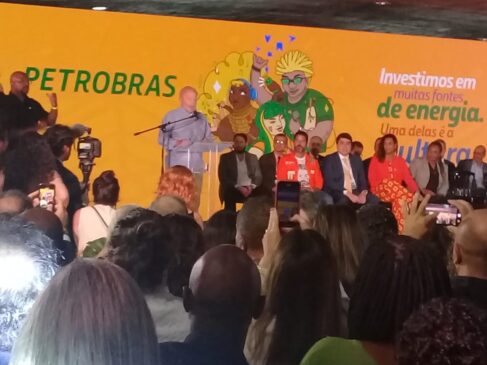 Lula durante evento nesta sexta-feira (23)