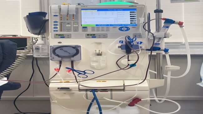 Algumas crianças, por questões de saúde pontuais, precisam fazer a hemodiálise em um ambiente hospitalar