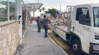 O prédio foi evacuado após tremores na tarde desta terça-feira (13)