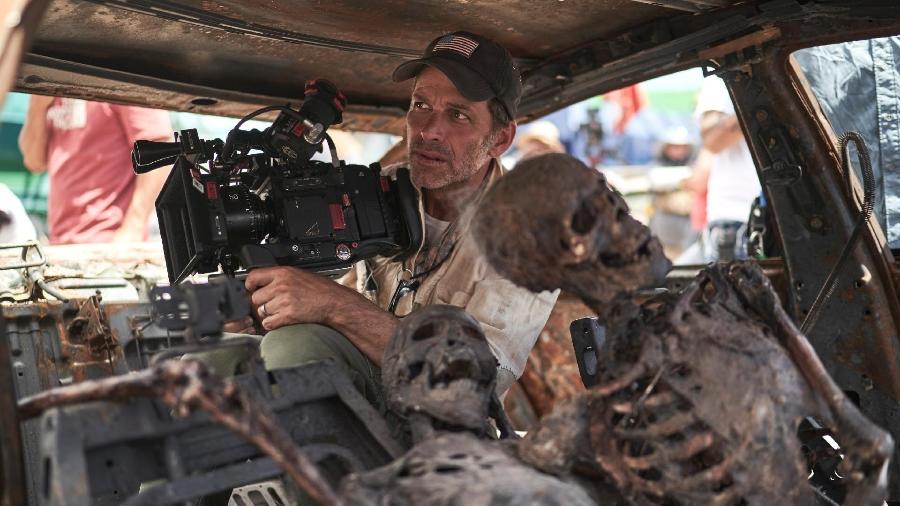 Zack Snyder nos bastidores de 'Army Of The Dead'
