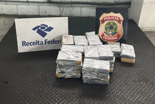 A cocaína foi encontrada na estrutura do contêiner, na área reservada aos equipamentos de refrigeração