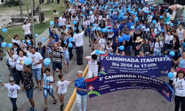 Ação é uma iniciativa do grupo Itautista, uma página de rede social sem fins lucrativos que visa levar representatividade a pessoas com TEA em Itanhaém
