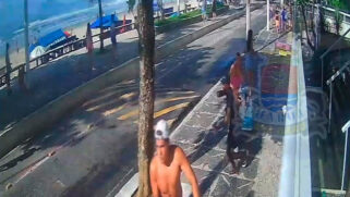 O roubo aconteceu por volta das 8h