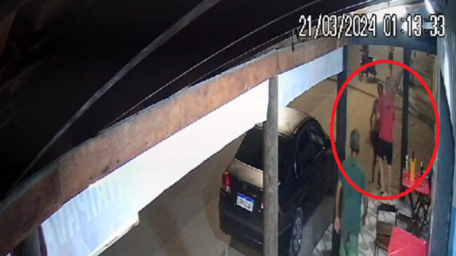 As investigações ainda continuam para descobrir a localização do outro envolvido na ocorrência