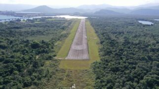 Aeroporto está com 15% das obras concluídas em Guarujá
