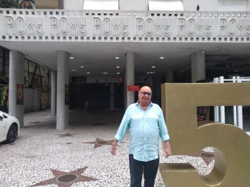 Empresário Toninho Campos, proprietário do Cine Roxy