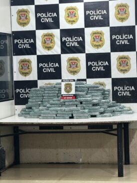 O caso está sendo registrado como tráfico de drogas e associação para o tráfico na 4ª Delegacia da Dise do Denarc
