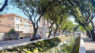O Canal 2, em Santos