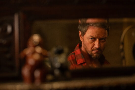 James McAvoy em cena do suspense 'Não Fale O Mal'