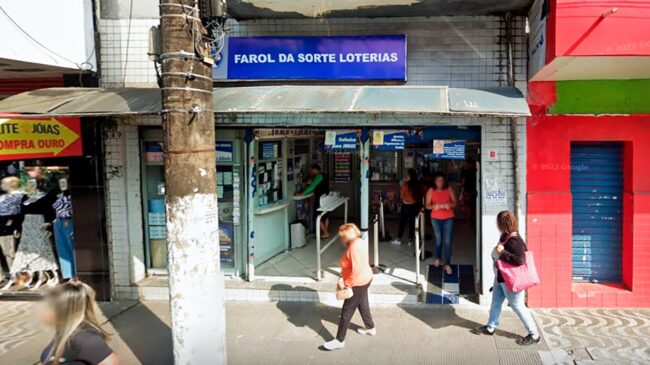Um dos prêmios da Lotofácil saiu na Farol Da Sorte Loterias, em São Vicente
