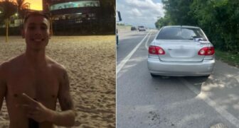 O soldado da corporação Luca Romano Angerami está desaparecido