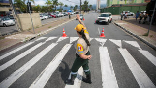 Em Praia Grande, as alterações seguem até o dia 15 de maio