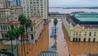 Há dias as chuvas castigam o Rio Grande do Sul