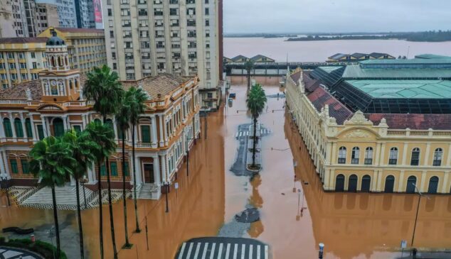 Há dias as chuvas castigam o Rio Grande do Sul