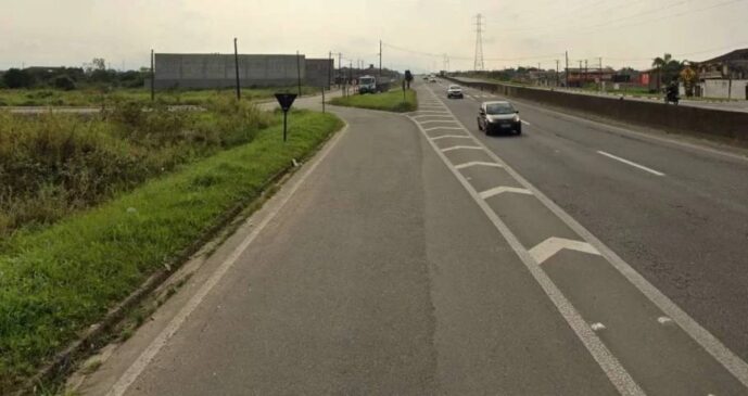 Acidente aconteceu entre no km353+500