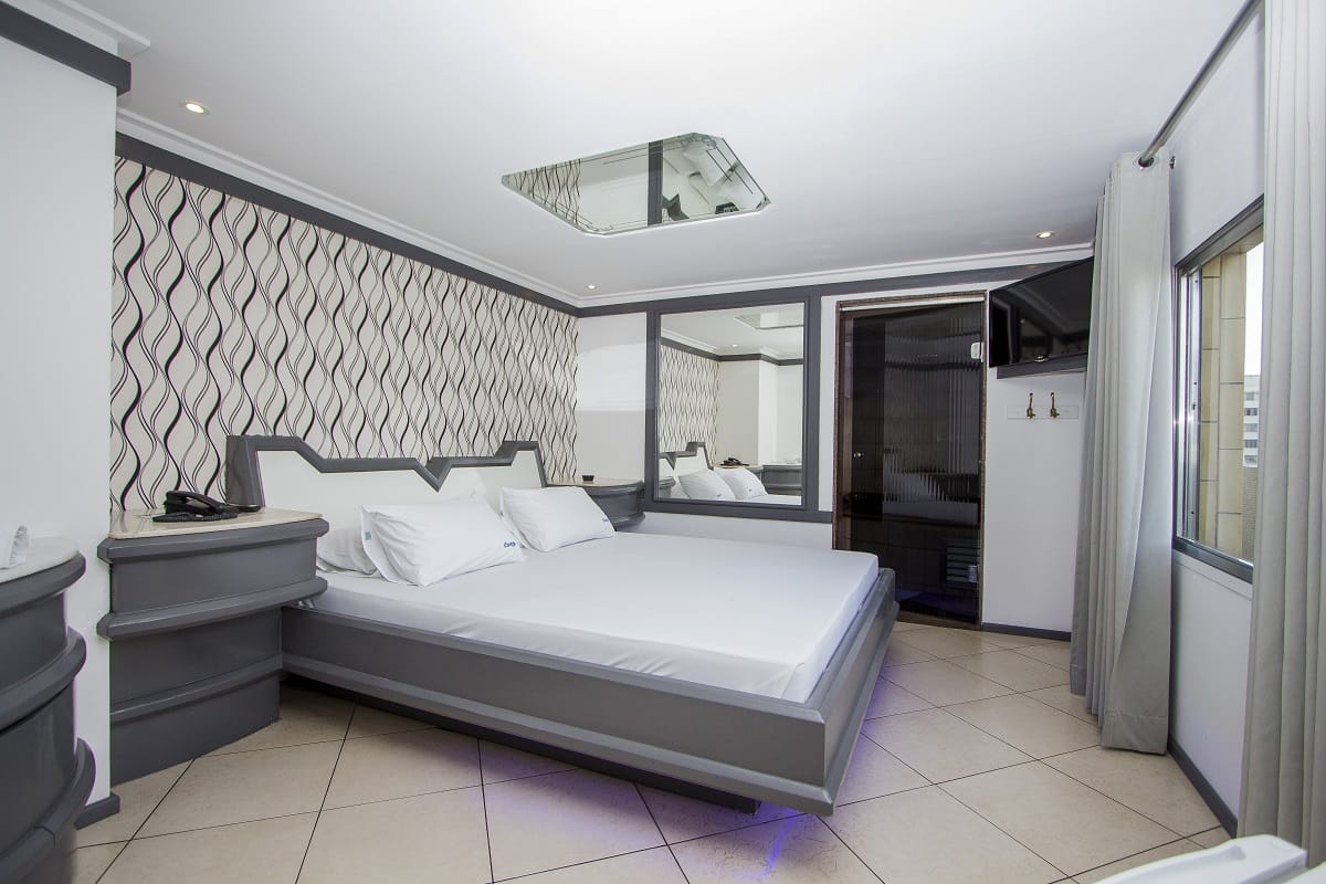 Suíte Carícia Presidencial, Carícia Hotel, em Santos (Foto: Divulgação)