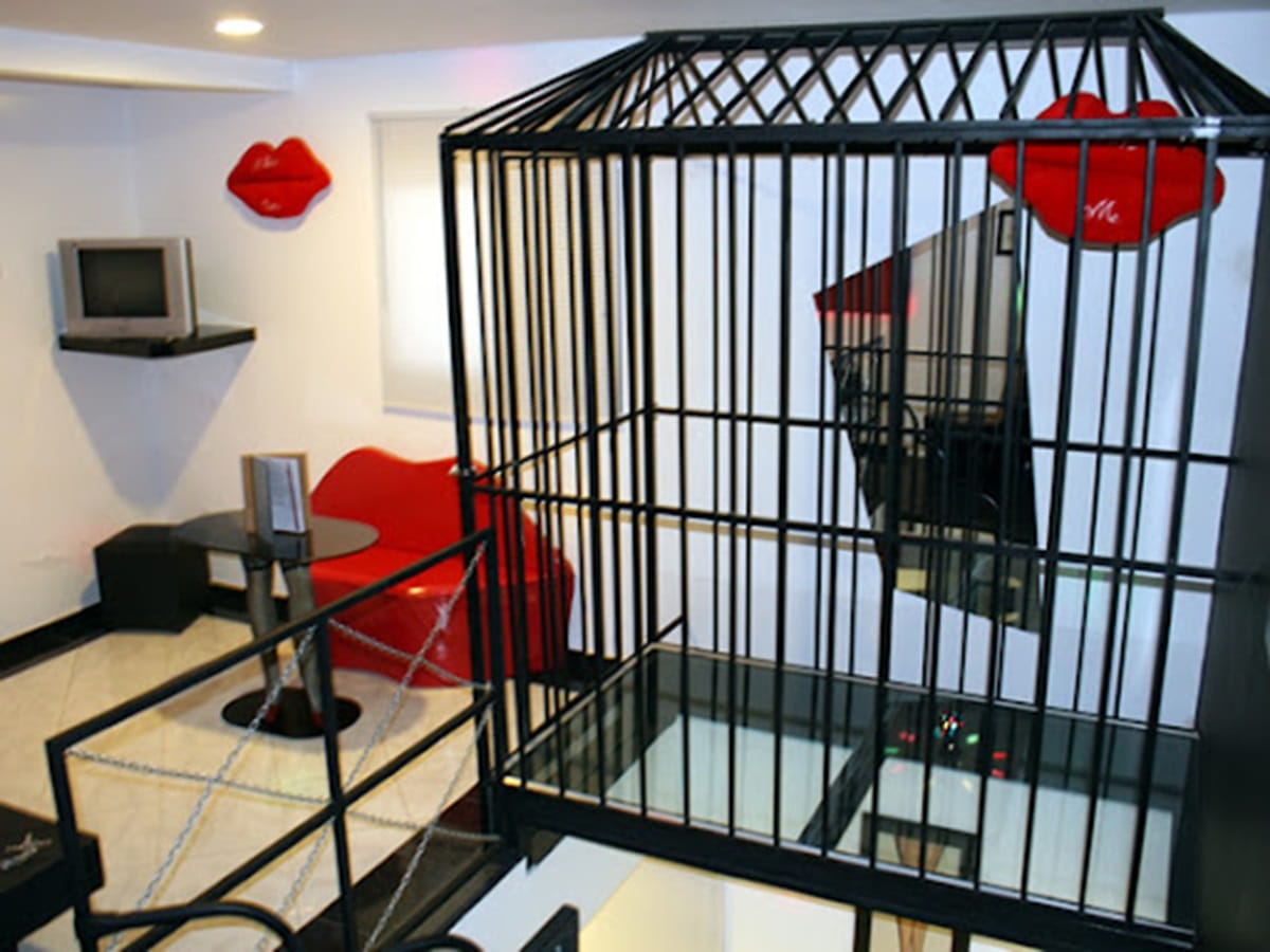 Uma das suítes temáticas do Loft Motel, em Santos (Foto: Divulgação)