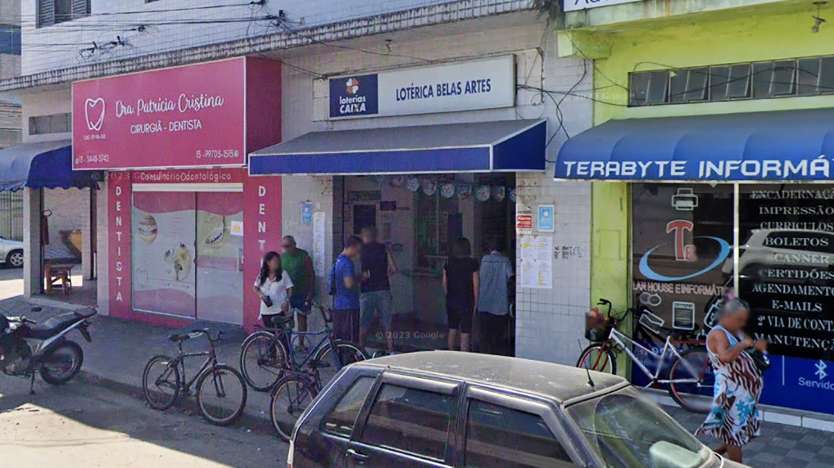 A aposta vencedora foi feita na Casa Lotérica Belas Artes