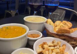 O fondue do Naus Restaurante Bar, em Santos