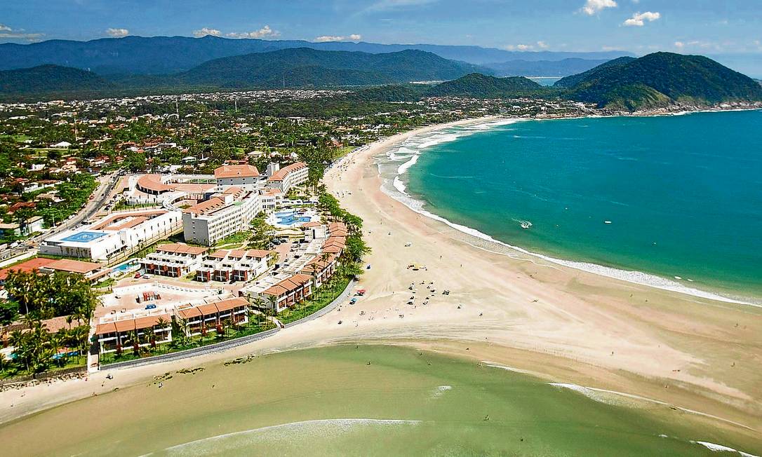 Praia do Mar Casado, no Guarujá