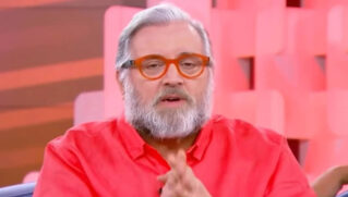 O jornalista e apresentador Leão Lobo