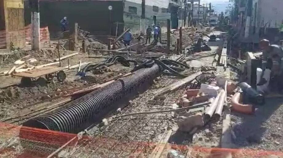 O local foi isolado e o vazamento foi contido em cerca de 30 minutos