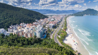 A praia da cidade foi considerada a melhor da região Sudeste