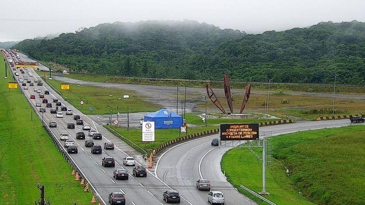 O tempo é considerado perfeito, assim como a visibilidade nos trechos