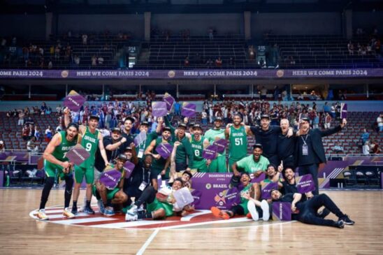 A seleção brasileira de basquete está classificada para os Jogos Olímpicos de Paris