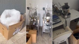 Os policiais receberam uma denúncia anônima de que um veículo estaria transportando drogas na região