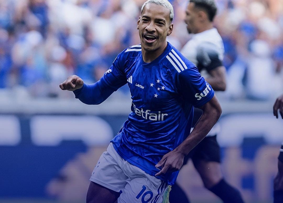 Matheus Pereira marcou logo no início do jogo que terminou na vitória cruzeirense por 3 a 0