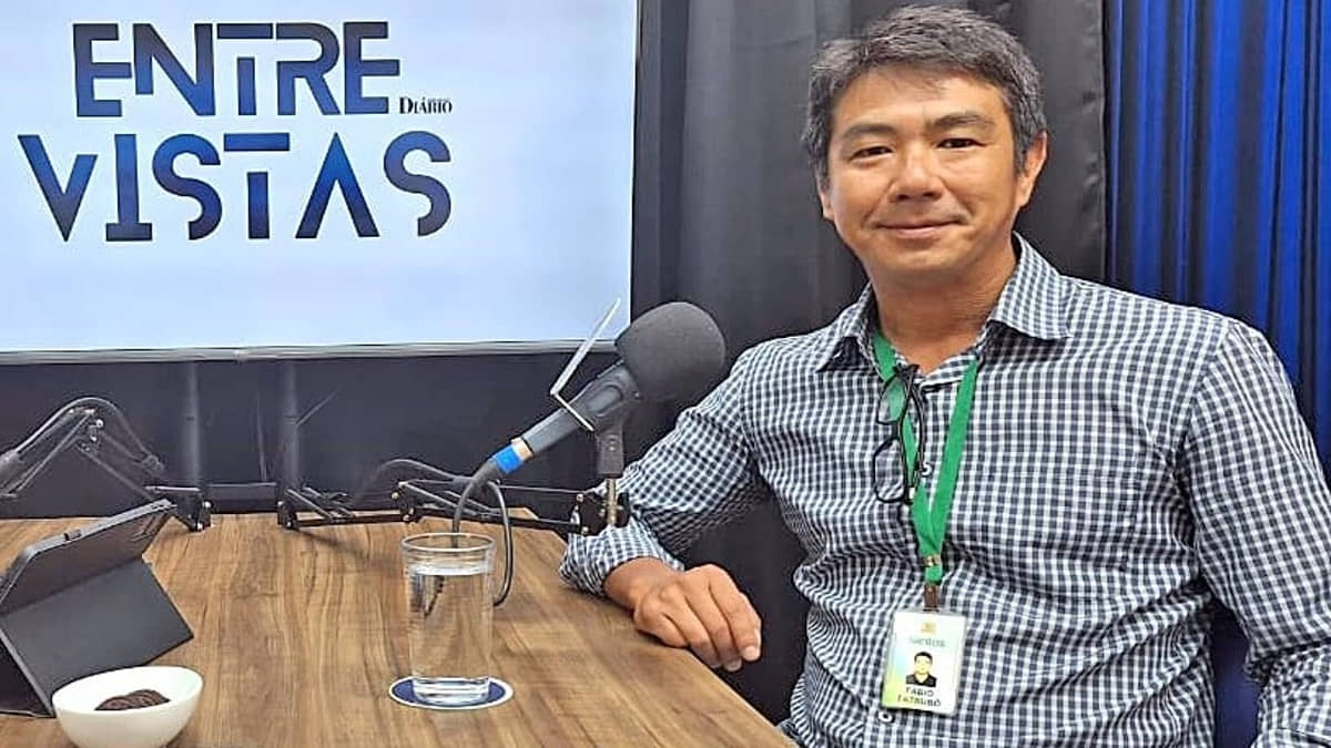 Fábio Tatsubô, chefe do departamentos dos ODS de Santos