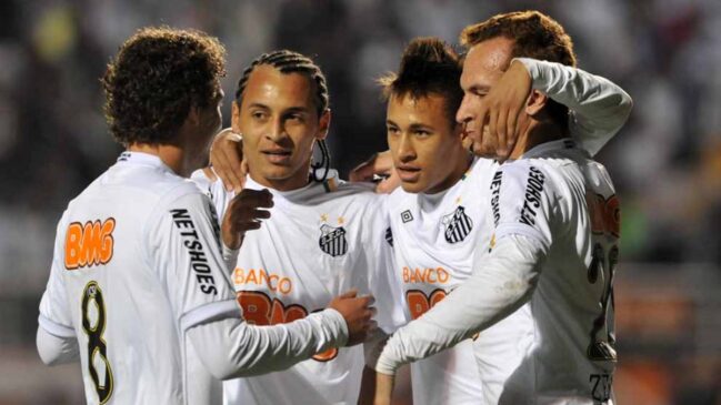 Neymar e Alan Patrick ainda atuam profissionalmente