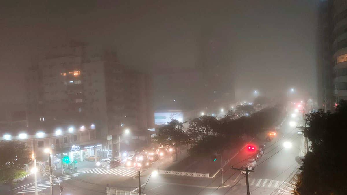 Em Santos, os prédios da Orla da Praia desapareceram