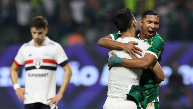 Palmeiras venceu o São Paulo por 2 a 1, no Allianz Parque