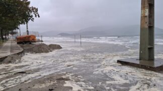 Mar deve avançar mais 27 cm em Santos até 2050