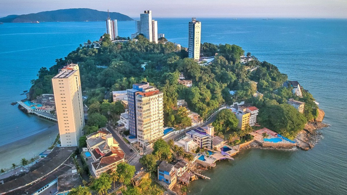 Ilha Porchat, em São Vicente