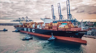 O navio MSC Orion será o terceiro navio com 366 metros de comprimento e 51 m de boca