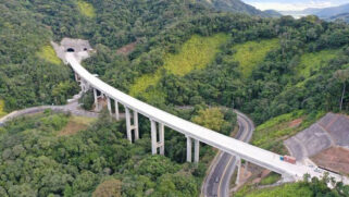 Os contornos da Rodovia dos Tamoios estão previstos para serem entregues em 17 de novembro