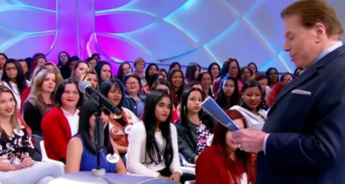 Auditório do Programa Silvio Santos só aceitava mulheres