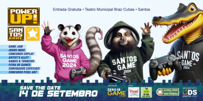 Com entrada gratuita, o evento visa aproximar criadores de jogos e gerações de apaixonados pelo universo gamer