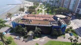Aquário Municipal de Santos foi fundado em 1945 durante o governo de Getúlio Vargas,