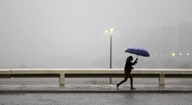 Frente fria chega ao litoral de SP no meio dessa semana