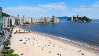 Em São Vicente, as praia da Divisa, Milionários, Gonzaguinha e Prainha estão impróprias