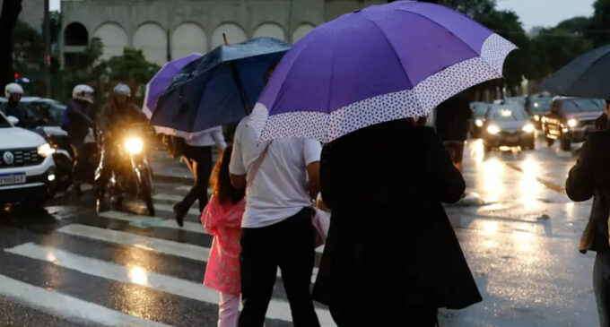 Frente fria chega no sábado durante a tarde no litoral de SP