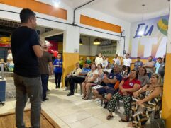 O candidato a prefeito de Itanhaém, Marco Aurélio Gomes (PL), quer instalar um Porto Seco na cidade