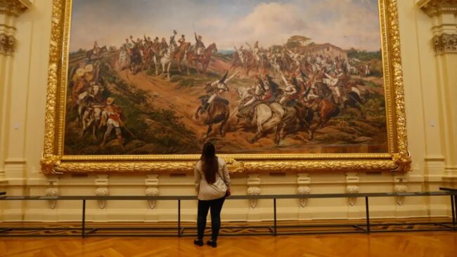 A data rememora o momento em que, em 1822, Dom Pedro I proclamou a independência do Brasil