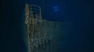 Imagem recente de como está o Titanic no fundo do mar