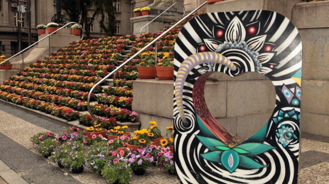 A decoração da Cidade terá o maior volume de flores de todas as edições do evento, com 121% a mais de exemplares que ano passado